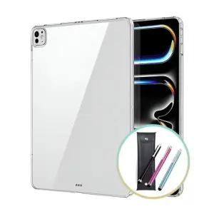 아이패드 프로12.9 5세대 투명 젤리 케이스+심플 터치펜+펜 파우치 (WFKAG4N)