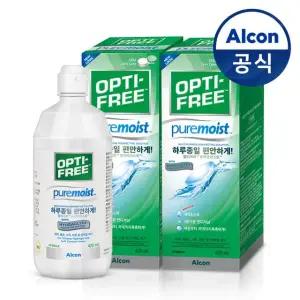 옵티프리 렌즈세척액 퓨어모이스트 420ml 2개
