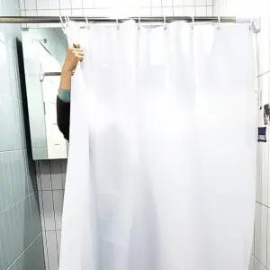 [룽스]욕실커텐 불투명 샤워실커튼 방수샤워커튼 180x180