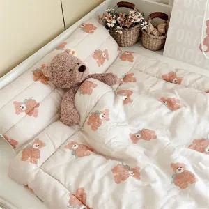 생크림 모달 듀라론 리버시블 사계절 어린이집 낮잠이불 패드 차렵이불