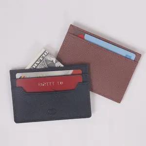 지갑 케이스 미니 카드 가죽 홀더 주머니 포켓 명함