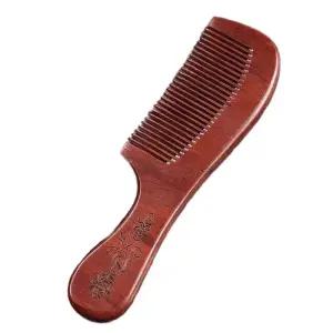 머리빗 두피케어 나무 빗 엉킴방지 정전기 완화