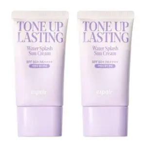 [셀러허브]에스쁘아 톤업 래스팅 워터스플래쉬 선크림 50ml+50ml x2SET (AD) (S33555175)