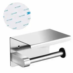 스텐 무타공 욕실 휴지걸이/화장실/인테리어/두루마리/걸이/거치대/커버형/접착식/화장지걸이/교체/화장지