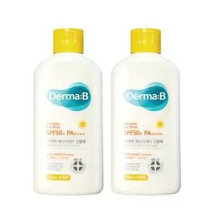 더마비 에브리데이 선블록 200ml X2개 대용량 온가족 자외선차단제