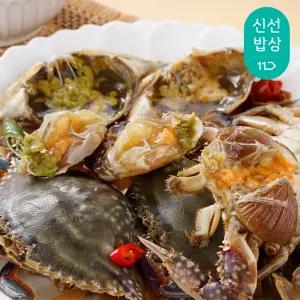 [천사푸드] 국산 태안 활 암꽃게 알배기 암꽃게장 2kg 선물세트