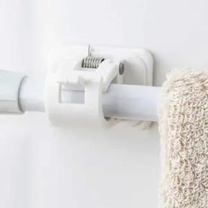 커튼브라켓설치 2P 커튼걸이 무타공브라켓 무타공커튼봉 부착식커튼봉 무타공커튼브라켓 브라켓