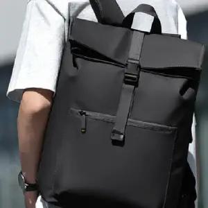 플랩형 덮개 가방 학교 학생 버클 스트랩 백팩