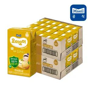 [요미요미] 튼튼주스 배도라지차 125ml 48팩