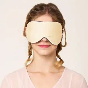 양면 수면안대 2개 옐로우 그린 눈가리개 숙면 아이템 빛차단입체 암막 여행용 불면증 냉온 온열 3D