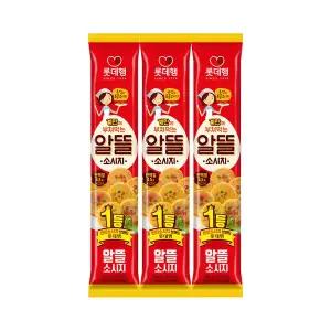 [롯데웰푸드]롯데햄 알뜰소시지500Gx3개