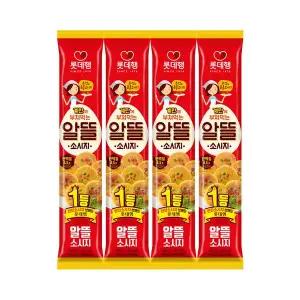 [롯데웰푸드]롯데햄 알뜰소시지500Gx4개