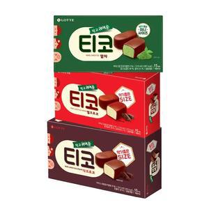 [슈팅냉동] 롯데웰푸드 티코 다크초코 510ml+말차 510ml+밀크초코 510ml 각 1개 (총 3개)