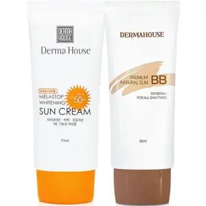 화이트닝 썬크림+비비크림/미백 주름개선 자외선차단