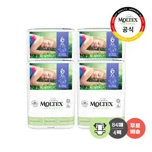 몰텍스 밴드형 6단계 (21매X4팩) 통잠 기저귀 / 독일 친환경 어글리 기저귀