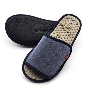 지압 쿠션실내화 다크블루 / 층간소음방지 슬리퍼/ 거실화