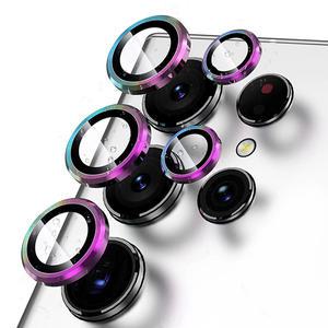 [단지몰] 갤럭시S25 S24 S23 울트라 플러스 렌즈 풀커버 카메라 강화유리 보호필름 개별 메탈링