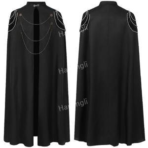 코스프레 할로윈 롱 숄 코스튬 귀족 기사 왕자풍 망토