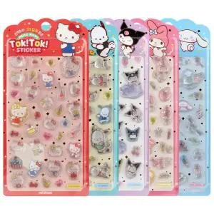 산리오 TOK TOK 톡톡 봉봉 스티커(5개)/폰꾸 다꾸 굿즈 입체 인스