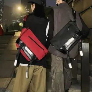 남녀 공용 옥스포드 수납력 좋은 크로스백 끈조절 WEF022A