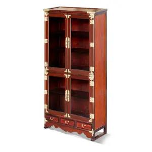 [마루엔개비] 미송 유리찬장 178중