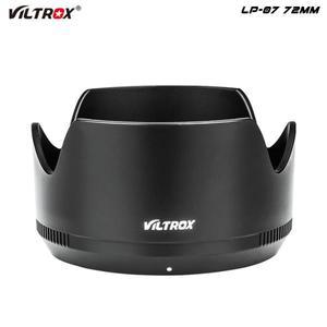 Viltrox LP-07 72mm 기존 렌즈 후드 커버 나사 마운트 85mm f/1.8 SONY 호환 E-마운트 Fuji X 보호 카메라