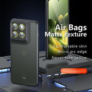 [호환품]모토로라 모토 엣지 70 에어 케이스  마그네틱 프로스트 안티드롭 안티핑거프린트 아크릴 커버 충