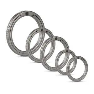 티타늄 키링 5P 세트 원형 키홀더 열쇠고리 부자재