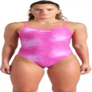 아레나 여자 올오버 타이 다이 챌린지 백 애슬레틱 스포츠 원피스 수영복