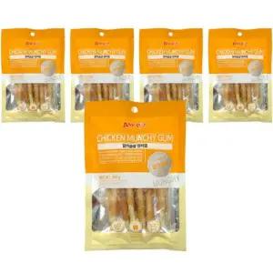 애니펫 닭가슴살 먼치껌 100g 5개