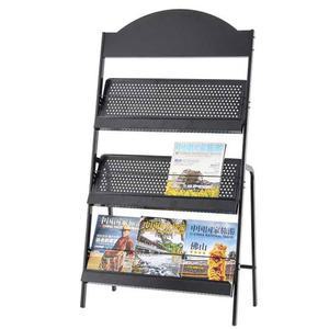 매거진랙 철제 잡지진열대 리플렛 80x30x120cm 팜플랫 메쉬 거치대