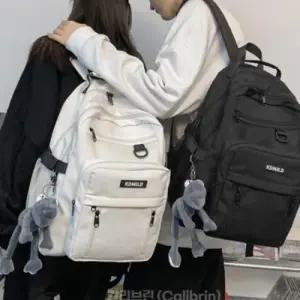 가벼운 중학생 고등학생 캐주얼 책 가방 대학생 백팩 WFLYGRG