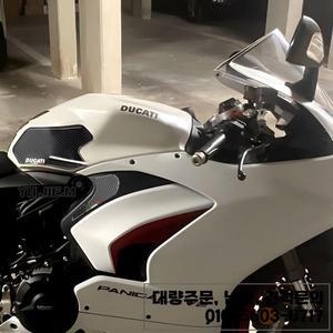 두카티 파니갈레 V2 899 스티커 탱크 커버 장식 액세서리 오토바이 연료 패드 3D
