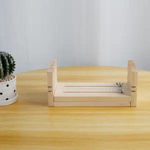 DJAPWPX 지그 팔찌 제작자 길이 조절 가능한 나무 DIY 핸드 뜨개질 금속 잠금 걸쇠가 있는 안정적인