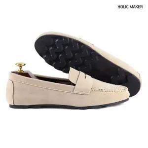 남성스웨이드 남성 남자스웨이드 베이지 캐주얼