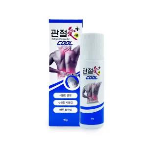 3WB 웰빙헬스 관절애 쿨 마사지 겔 90g 롤형