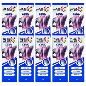 3WB 웰빙헬스 관절애 쿨 마사지 겔 90g 롤형 10개