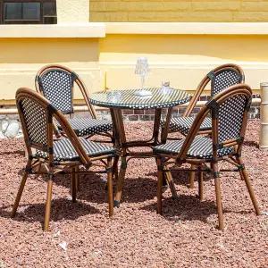 [체어팩토리]카카오 2인 4인용 카페 테라스 리조트 북유럽 야외테이블세트