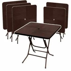 5개 편의점테이블 접이식 포장마차테이블 바베큐장 야외