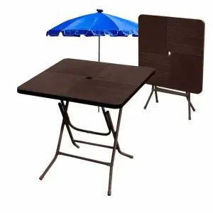 고깃집테이블 야시장 정원 파라솔 1개 캠핑용 대학교 축제