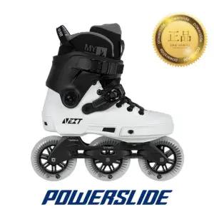 넥스트 블랙 화이트 100 성인용 주행용 인라인 스케이트