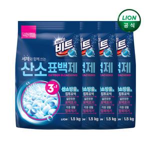 비트 O2 산소 표백제 1.5kgx4개/ 세탁세제