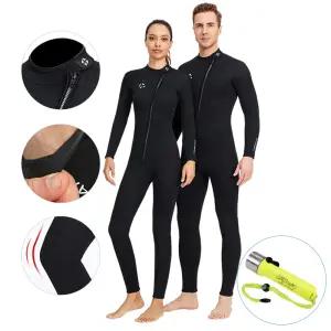 잠수복 프리 다이빙 슈트 스킨스쿠버 서핑 해루질 앞지퍼 남자 여성 스노쿨링 다이버 전신 바다수영 서핑