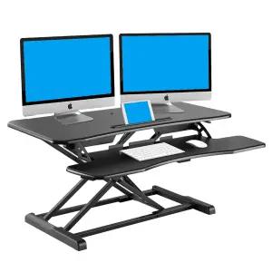 모션데스크 WS-950D 수동식 스탠딩책상 높이조절 업무용 스탠딩데스크 높이조절책상