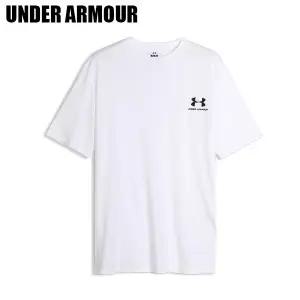 언더아머 남성용 스포츠스타일 레프트 체스트 SS 반팔티 1326799-100
