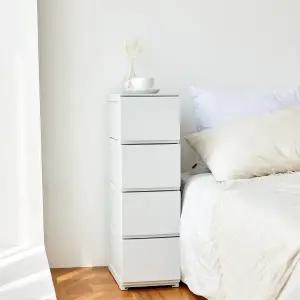 까사마루 트렌디 4단 서랍장 250 슬림 (완제품)