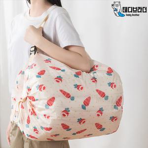 접이식 장바구니 휴대용 리유저블백 포켓 아코디언 쇼핑백 대용량