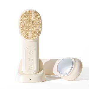 오아 냉온 진동클렌저 온열 마사지기 뷰티 디바이스 얼굴 세안 클렌징 전동 실리콘 클렌져
