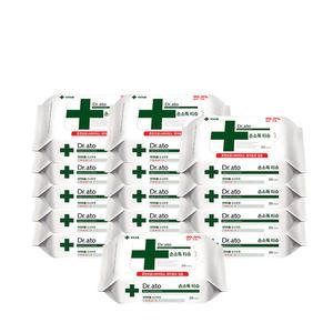 n닥터아토 손소독 티슈 휴대용 20매 15팩 (300매)