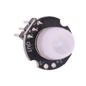 호환 MH-SR602 미니 모션 센서 감지기 초전기 적외선 PIR 키트 아두이노 Diy용 감각 스위치 브래킷 (렌즈